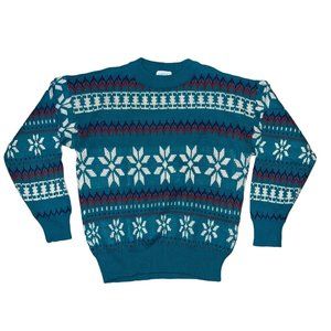 Vintage Snowdrift EUC Acrylic Sweater SZ L